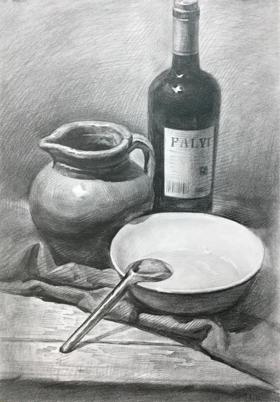 我的繪畫(huà)作品 - 01 素描