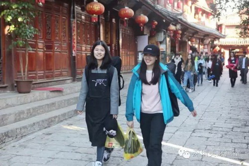 云南寫(xiě)生第1站丨麗江的柔軟時(shí)光 美深畫(huà)室