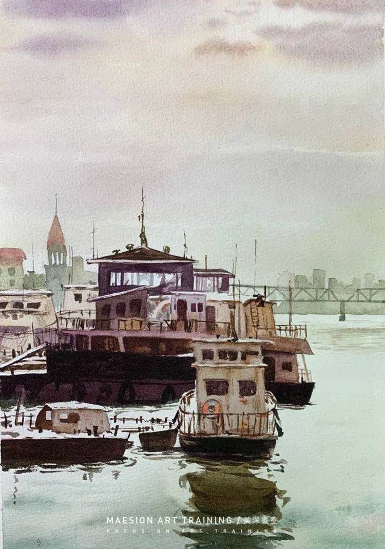 深圳學(xué)水彩
